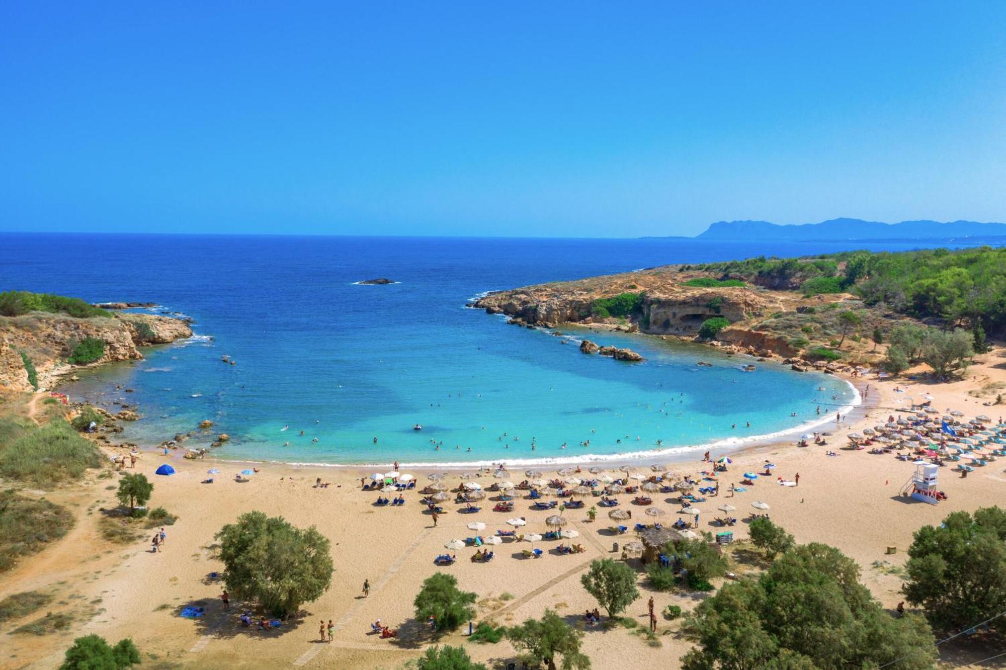 Rainbow Hotel Apartments Chania  Bagian luar foto